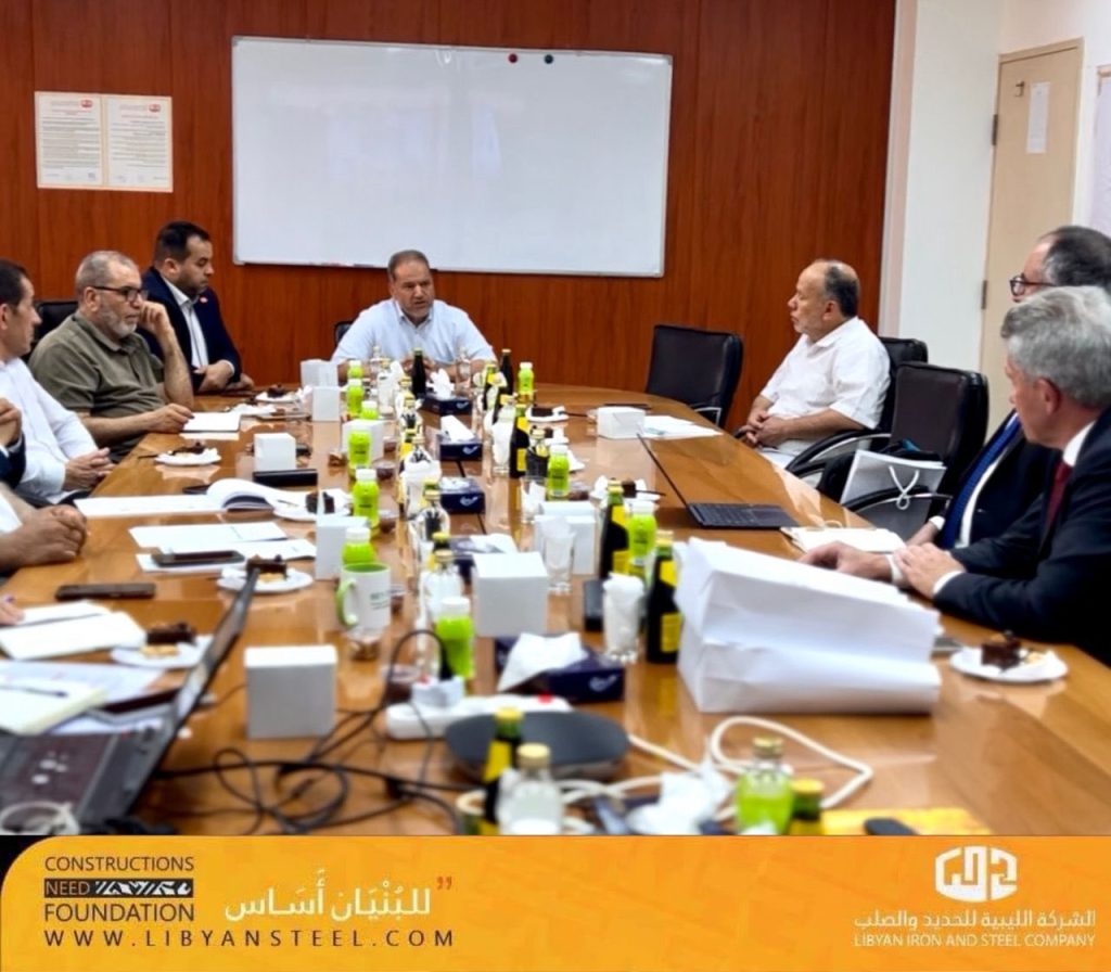 Ali Sassi Meeting with the German Company “Pitek Energy” - Libyan Steel